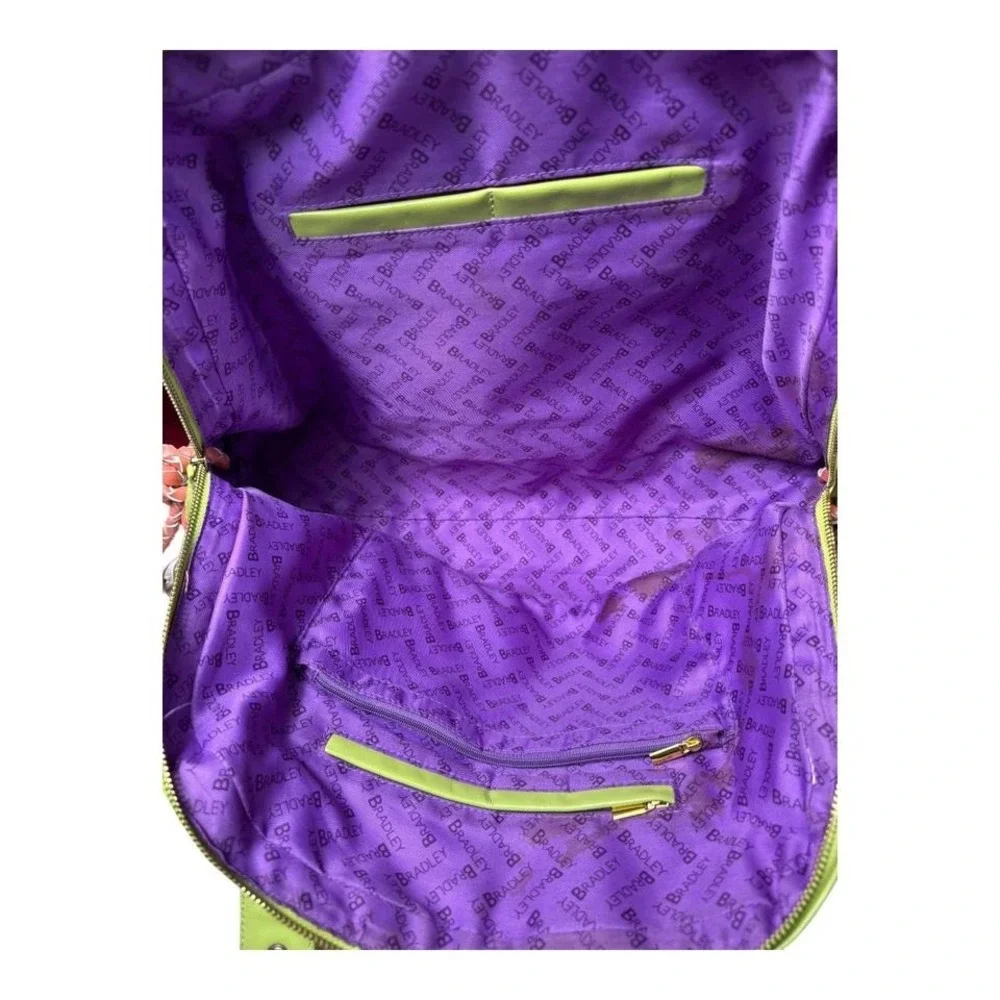 Y2K Colorblock‎ Woven Leather Shoulder Bag w/ Tassels